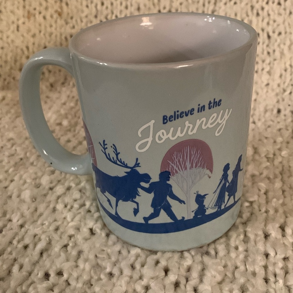 Frozen”Believe in the Journey “ mug.
